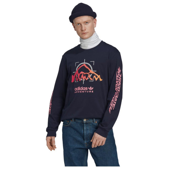 Adidas Ανδρική μακρυμάνικη μπλούζα Originals